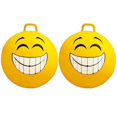 Skippybal Smile Emoticon - 2x - D65 cm - voor kinderen - buiten speelgoed