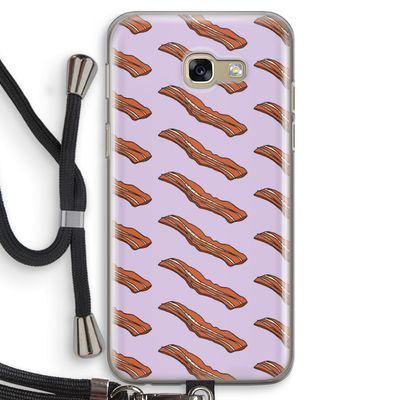 Bacon to my eggs #2: Samsung Galaxy A5 (2017) Transparant Hoesje met koord
