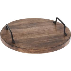 Snijplank Rond Mangohout 30cm