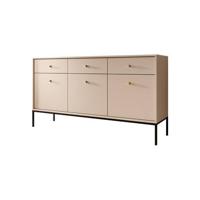 Meubella Dressoir Moreno - Beige - 154 cm - thumbnail