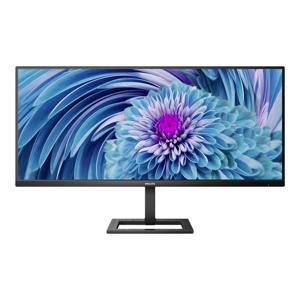 Philips Monitore 346E2LAE/00 LED-monitor Energielabel F (A - G) 86.4 cm (34 inch) 3440 x 1440 Pixel 21:9 4 ms HDMI, DisplayPort, Audio-Line-out, USB-A 3.2 Gen