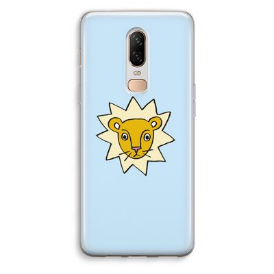 Kleine leeuw: OnePlus 6 Transparant Hoesje