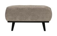 BePureHome Hocker 'Statement' Rib, kleur Clay