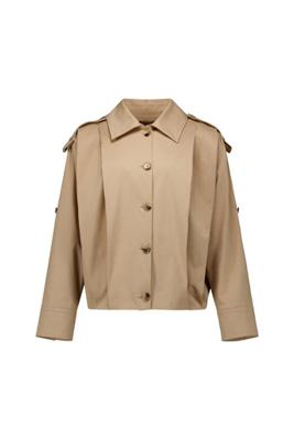 Atlas cotton jacket - latte - 13677