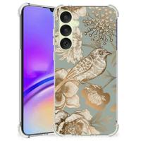 Case voor Samsung Galaxy A35 Vintage Bird Flowers