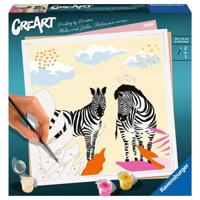 Ravensburger schilderen op nummer - zebra