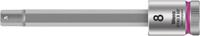 Wera 8740 B HF Binnenzeskant Zyklop Bitdop met 3/8"-aandrijving met vasthoudfunctie, 8,0 x 100,5 mm - 1 stuk(s) - 05003040001