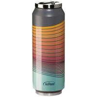 Reisthermosfles Inoxibar 61267 RED WAVES Rood 700 ml