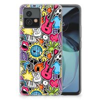 Motorola Moto G72 Silicone Back Cover Punk Rock - thumbnail