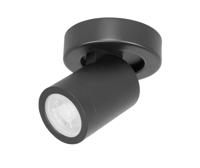 Highlight IP44 opbouwspotOliver 1-lichts mat zwart - S7435.01