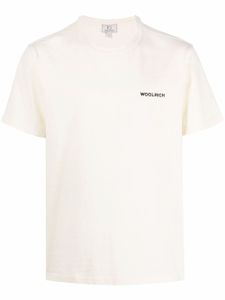 Woolrich t-shirt à logo poitrine - Tons neutres