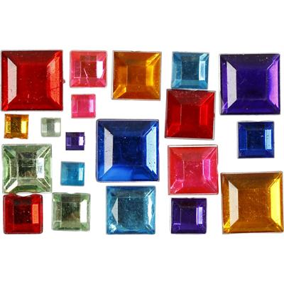 Creativ Company Strasstenen, afm 4-10 mm, 1300 stuk/ 1 doos