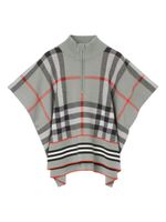 Burberry Kids pull à col zippé - Gris