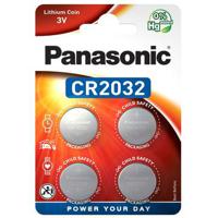 Panasonic Mini CR2032-batterij 3V - 4 Stu.