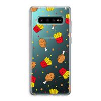 Chicken 'n Fries: Samsung Galaxy S10 Plus Transparant Hoesje