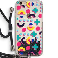 8-bit N°2: iPhone 6 / 6S Transparant Hoesje met koord