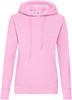 Fruit Of The Loom F409 Ladies´ Classic Hooded Sweat - Light Pink - XXL