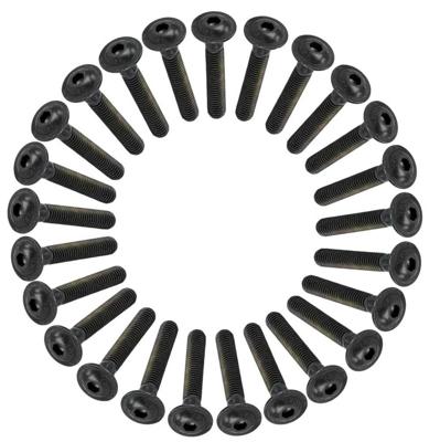 BOUT M5X30 INBUS ISO7380-2 10.9 ZINC ZW DS A 25