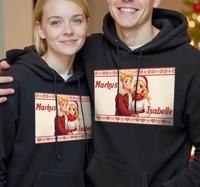Jij en ik voor altijd personaliseerbaar koppels t-shirts
