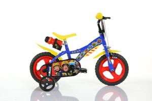 Dino Brandweerman Sam 12 Inch 21 cm Jongens Doortrapper Blauw