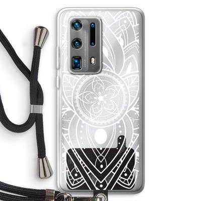 It's Complicated: Huawei P40 Pro Plus Transparant Hoesje met koord