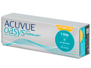 Acuvue Oasys 1-Day with HydraLuxe for Astigmatism (30 lenzen)