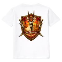 FC ELEVEN - Qatar The Maroons Heavy T-Shirt - Wit