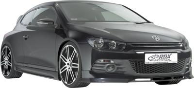Voorspoiler Volkswagen Scirocco 2008- (ABS) RDVVW11