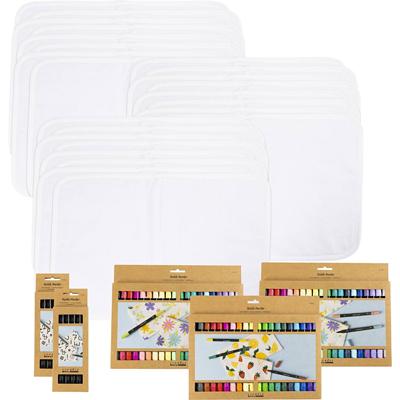 Creativ Company Groepsset schilder uw eigen placemats, afm 30x45 cm, lijndikte 2,3+3,6 mm, diverse kleuren, 30 stuk/ 1 doos