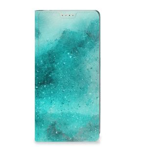 Bookcase Xiaomi Redmi Note 12 Pro Plus Painting Blue