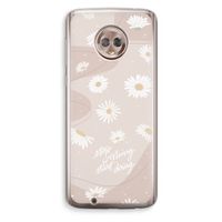 Daydreaming becomes reality: Motorola Moto G6 Transparant Hoesje