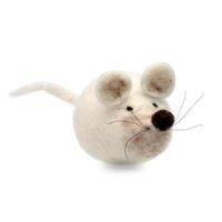 Maak je eigen dieren muis van vilt DIY pakket    -