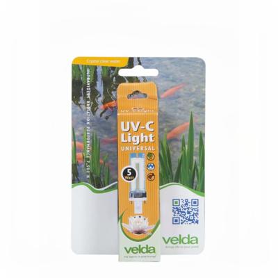 Velda UV-C PL Lamp 5W 2-pins - Effectief Algenbestrijding & Helder Vijverwater