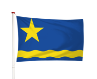 Vlag Scharnegoutum - Skearnegoutum (fr)