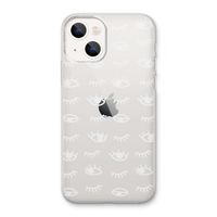 Eye pattern #3: iPhone 13 Transparant Hoesje