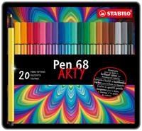 Viltstift stabilo pen 68/20 arty m ass 20st | 5 stuks