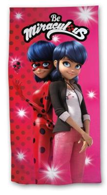 Ladybug Strandlaken 70 x 140 cm rood Ladybug Strandlaken 70 x 140 cm rood