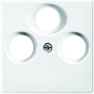 Busch-Jaeger 1743-03-914 Televisie, radio, satelliet Afdekking Busch-balance SI Alpine-wit 1 stuk(s)