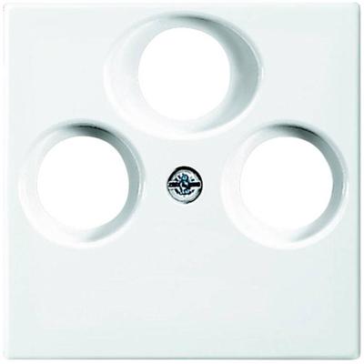 Busch-Jaeger 1743-03-914 Televisie, radio, satelliet Afdekking Busch-balance SI Alpine-wit 1 stuk(s)
