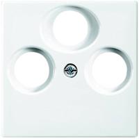 Busch-Jaeger 1743-03-914 Televisie, radio, satelliet Afdekking Busch-balance SI Alpine-wit 1 stuk(s)
