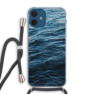Oceaan: iPhone 12 Transparant Hoesje met koord