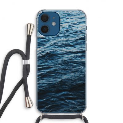 Oceaan: iPhone 12 Transparant Hoesje met koord