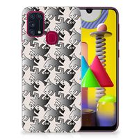 Samsung Galaxy M31 TPU Hoesje Salamander Grey