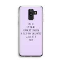 GSM: Samsung Galaxy J8 (2018) Transparant Hoesje GSM: Samsung Galaxy J8 (2018) Transparant Hoesje