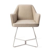 Jesper Home Tome eetkamerstoel beehive steel Great Greige