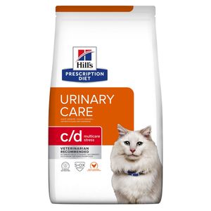 Hill's Prescription Diet C/D Multicare Stress Urinary Care kattenvoer met kip 2 x 12 kg