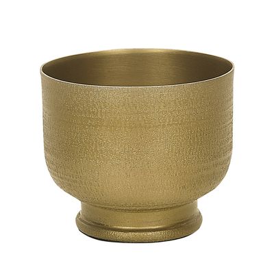 Beliani Belbes - Decoratieve Vaas-goud-aluminium