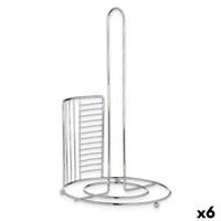 Houder voor keukenpapier Kinvara W7728-3-CHROME W7728-3-CHROME Zilverkleurig Zilver Metaal 18,5 x 31,5 x 18,5 cm 18,5 x 32,4 x 1