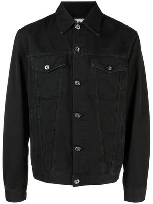 Off-White veste en jean à manches longues - Noir