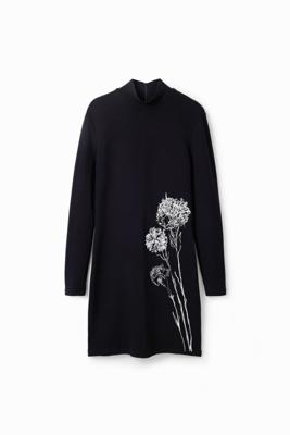 Korte jurk met borduursel M. Christian Lacroix - BLACK - L